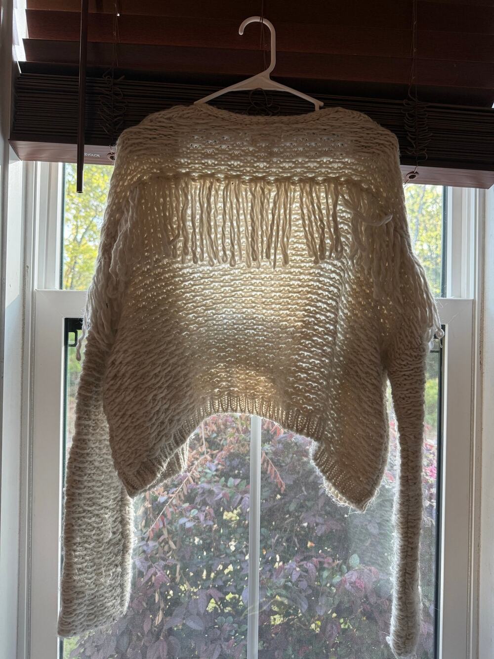 Leith fringe cardigan